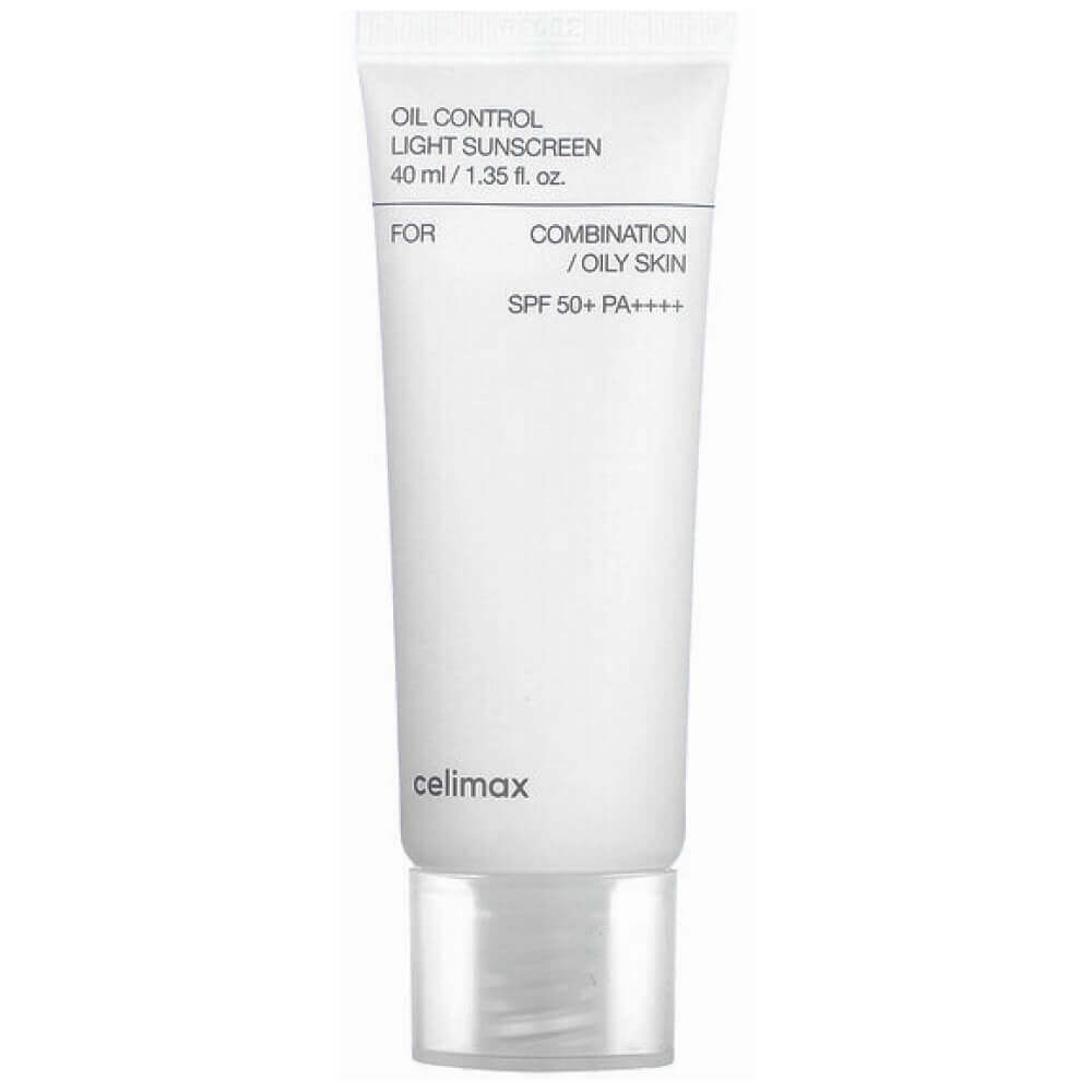 Себорегулирующий солнцезащитный крем Celimax Oil Control Light Sunscreen SPF50+PA++++, 40 мл