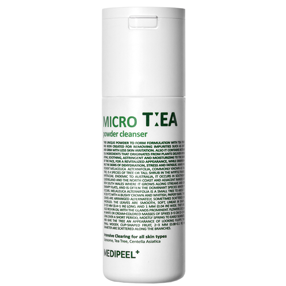 Глубоко очищающая энзимная пудра с чайным деревом MEDIPEEL Micro Tea Powder Cleanser, 70 гр