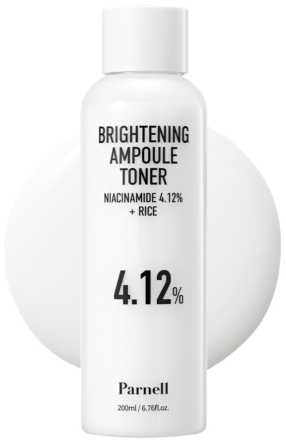 Осветляющий ампульный тонер Parnell Niacinamide 4.12 Rice Ampoule Toner, 200 мл
