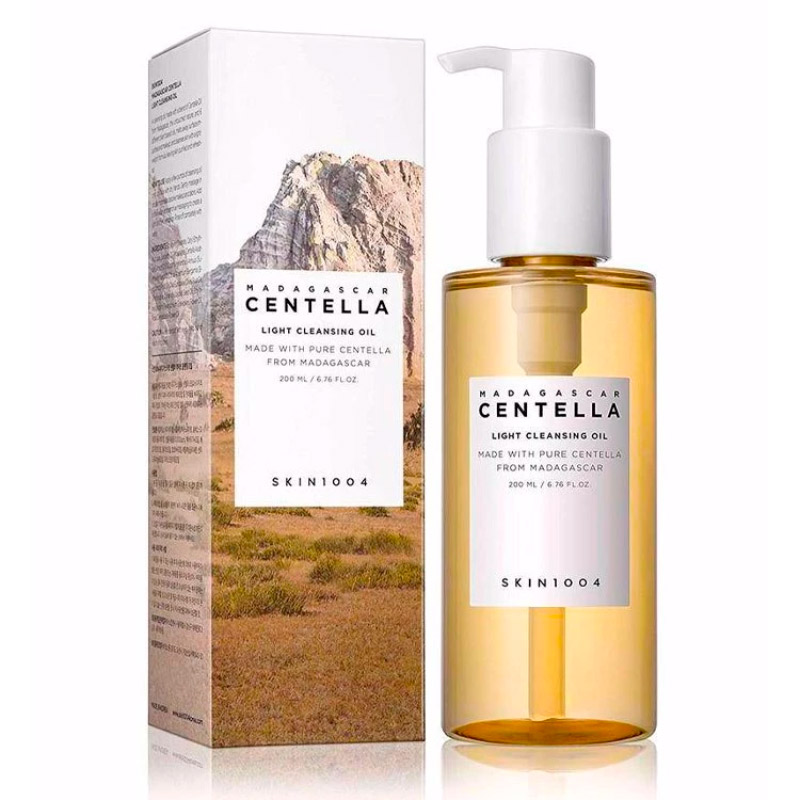 Успокаивающее гидрофильное масло с центеллой SKIN1004 Madagascar Centella Light Cleansing Oil 200мл