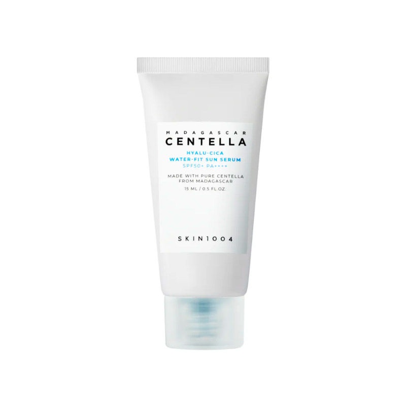 Солнцезащитная сыворотка SKIN1004 Madagascar Centella Hyalu-Cica Water-Fit Sun Serum SPF50+ PA++++, 15 мл