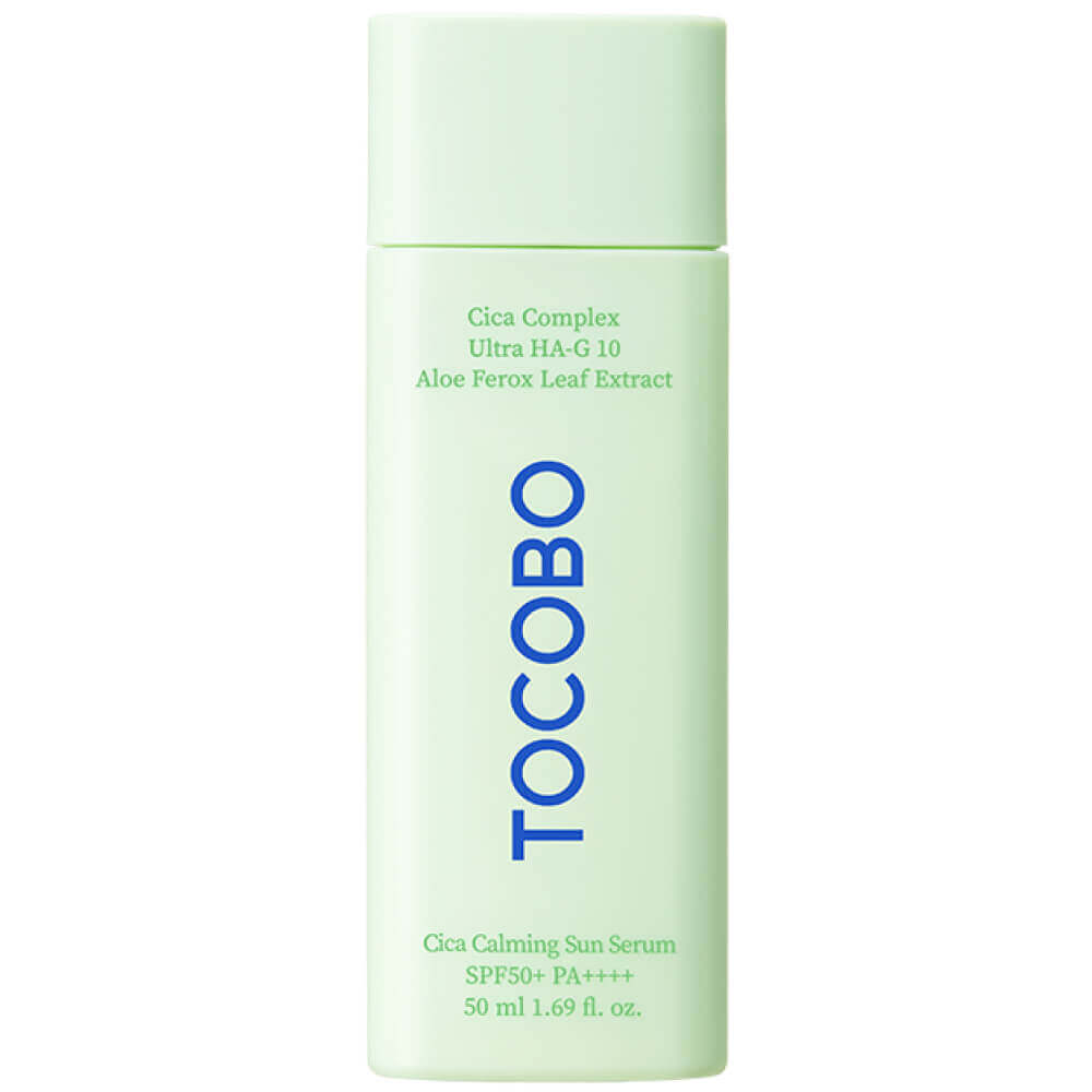 Успокаивающая солнцезащитная сыворотка Tocobo Cica Calming Sun Serum SPF50+ PA++++, 50 мл