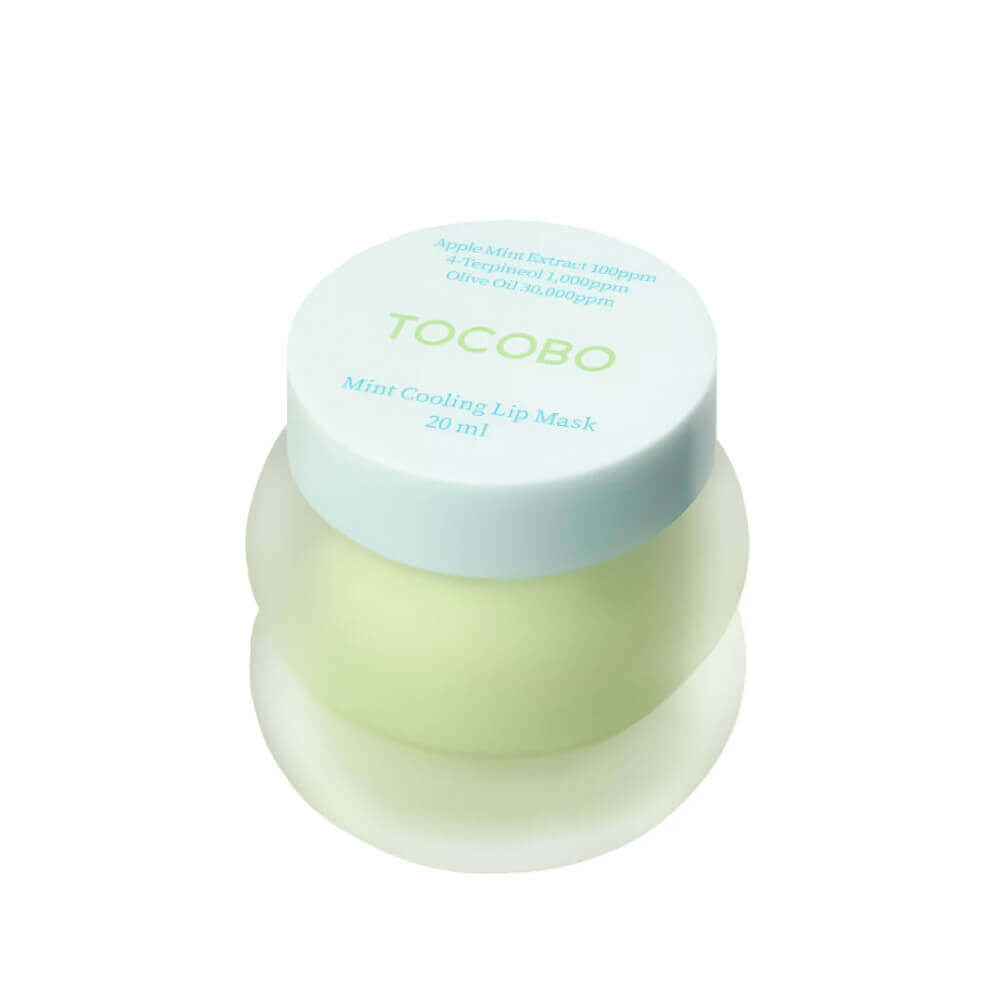 Ночная охлаждающая маска для губ с мятой Tocobo Mint Cooling Lip Mask, 20 гр
