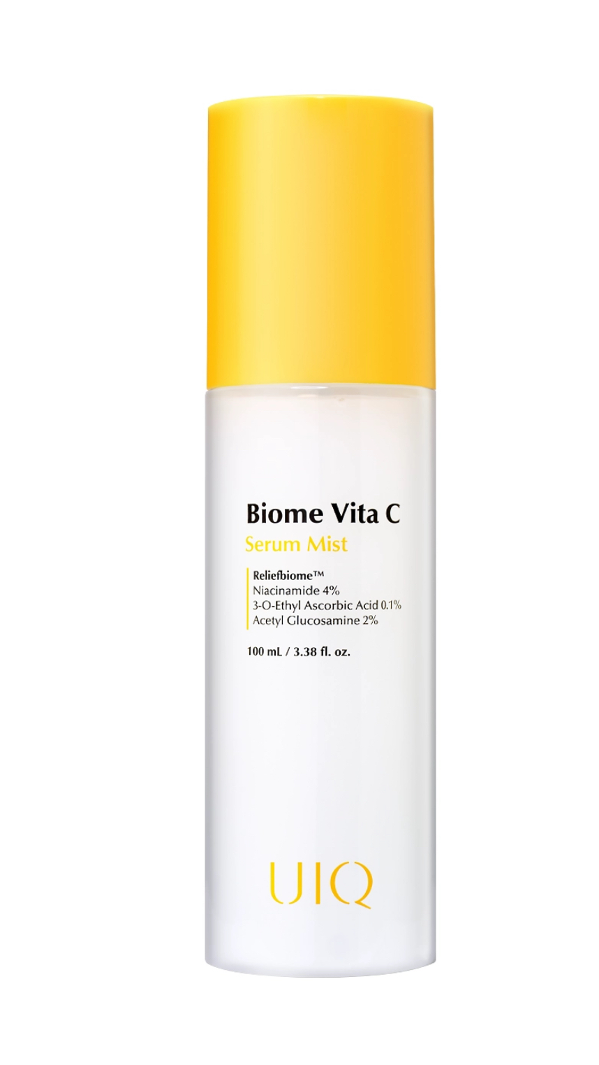 Сыворотка-мист с витамином С для мгновенного сияния UIQ Biome Vita C Serum Mist, 100 мл