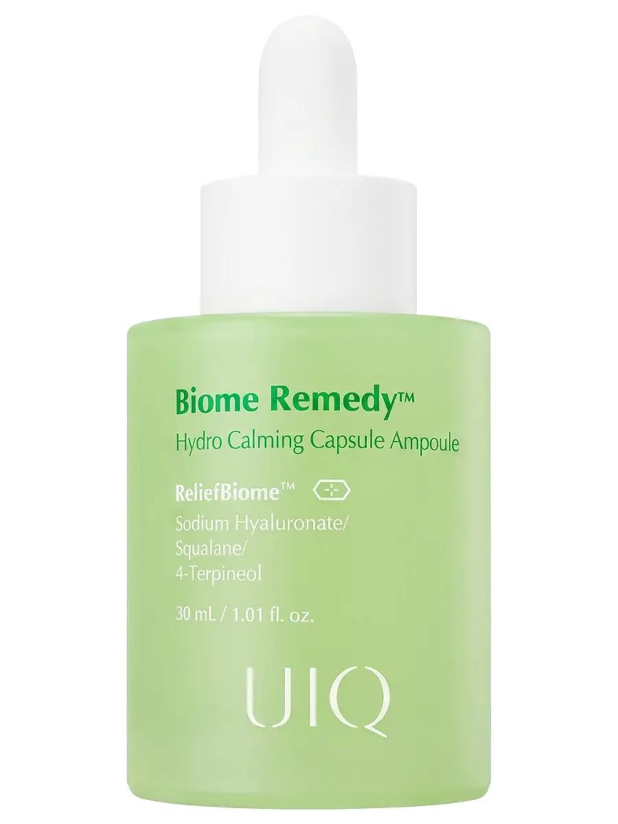Успокаивающая капсульная сыворотка UIQ Biome Remedy Hydro Calming Capsule Ampoule, 30 мл
