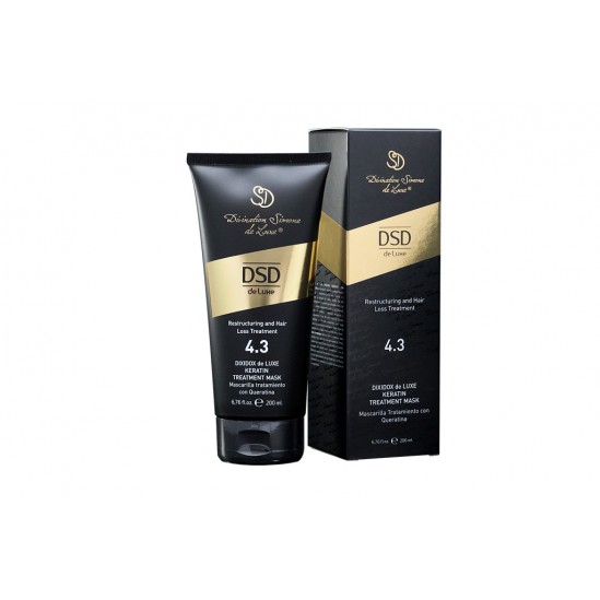 Восстанавливающая маска DSD de Luxe с кератином 4.3 Dixidox de Luxe keratin treatment mask 4.3, 50 ml