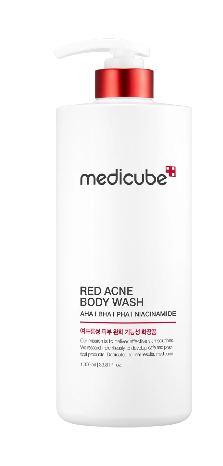 Противовоспалительный гель для душа с комплексом кислот против акне medicube Red Acne Body Wash 2.0 400 гр