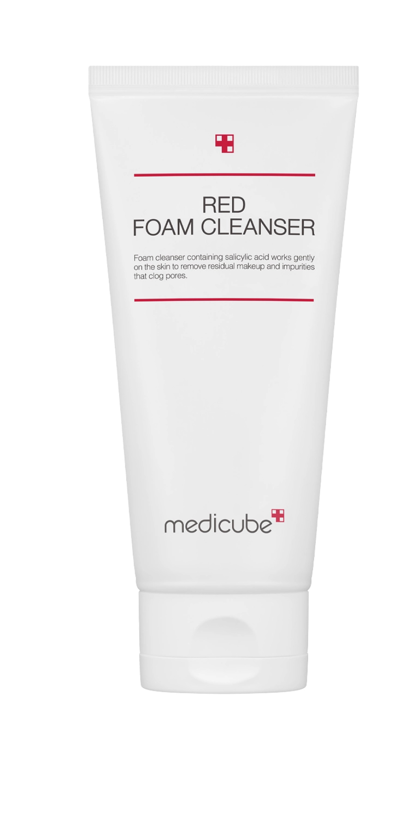 Противовоспалительная пенка для умывания с салициловой кислотой medicube Red Foam Cleanser, 120 мл