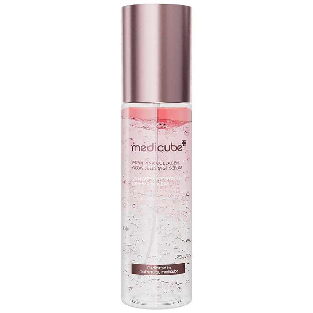 Мист с ПДРН и коллагеном для сияния кожи medicube PDRN Pink Collagen Glow Jelly Mist Serum, 100 мл