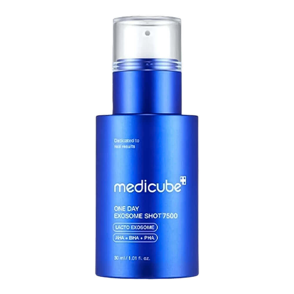 Интенсивная ампула с микроиглами для сужения пор medicube One Day Exosome Shot 7500, 30 мл