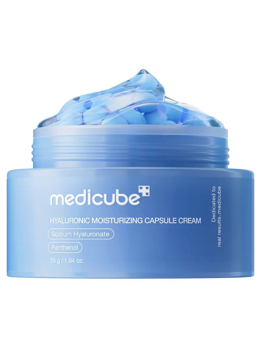 Увлажняющий капсульный крем с гиалуроновой кислотой и церамидами medicube Hyaluronic Moisturizing Capsule Cream, 55 мл