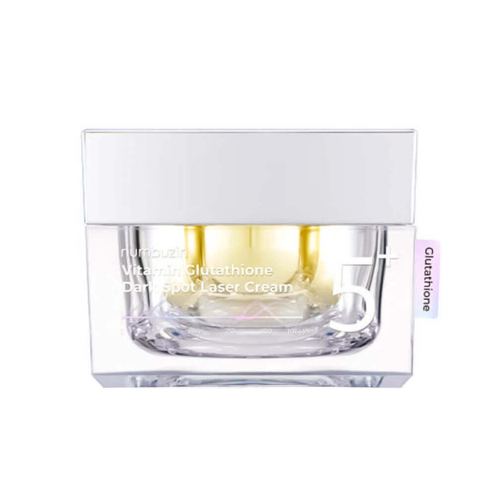 Осветляющий крем с глутатионом numbuzin No.5+ Vitamin Glutathione Dark Spot Laser Cream, 50 мл
